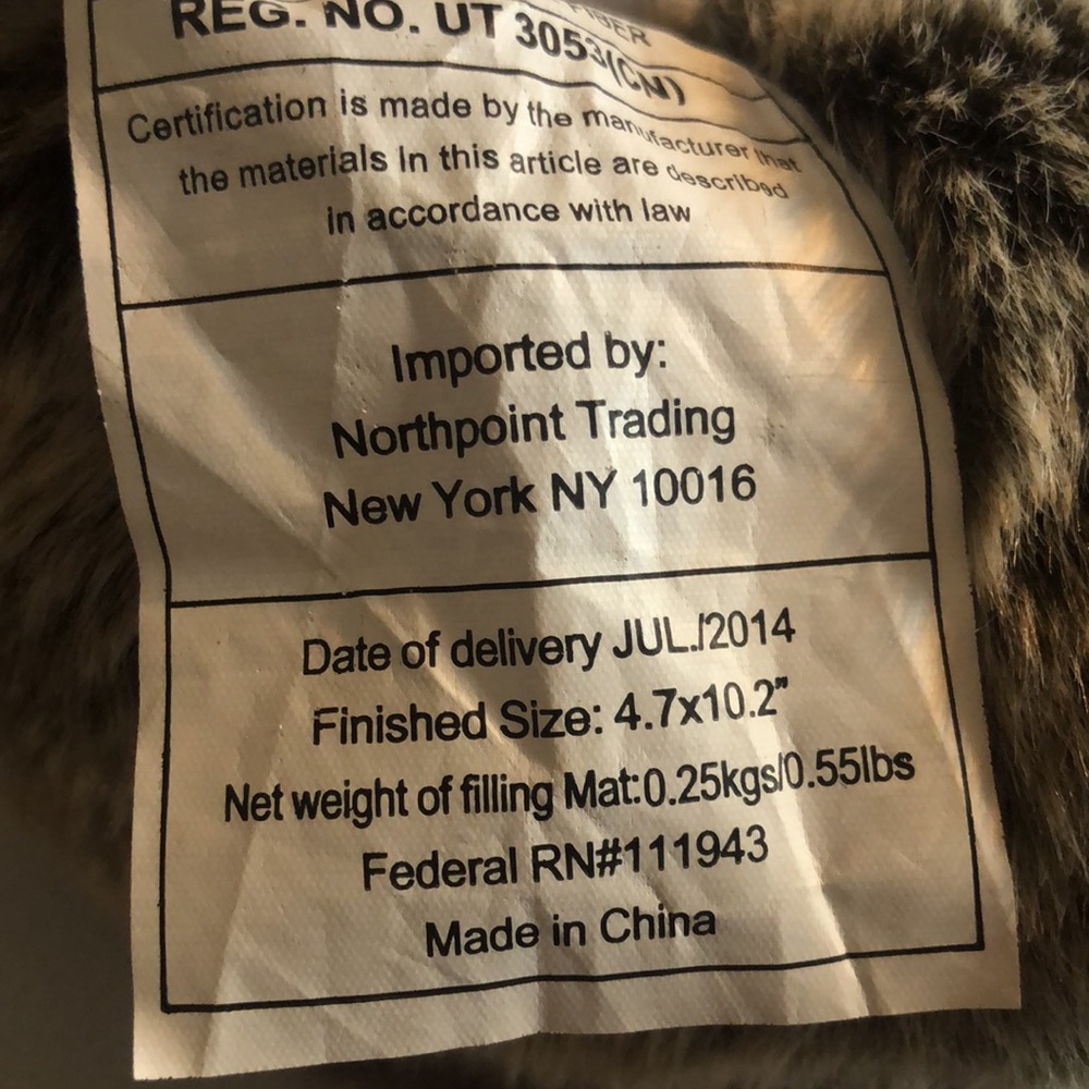 Woman’s fur slippers - Picture 8 of 8